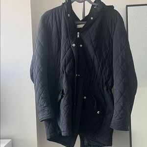 Black Quilted Jacket